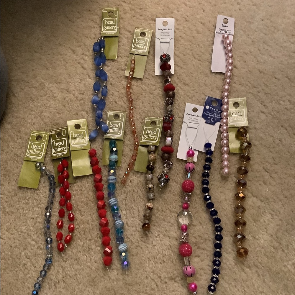 Beads for making jewelry